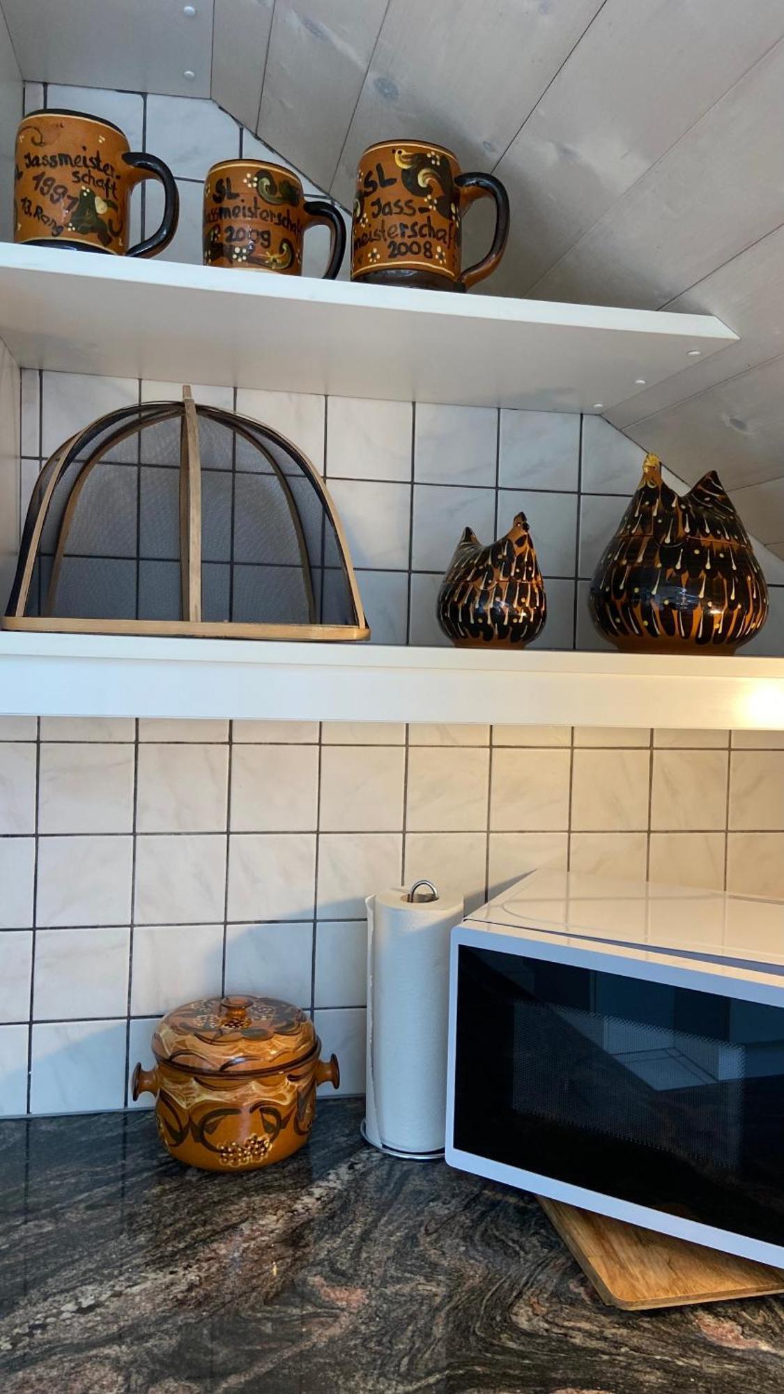 Naturnahe Familienwohnung Ruschegg Extérieur photo