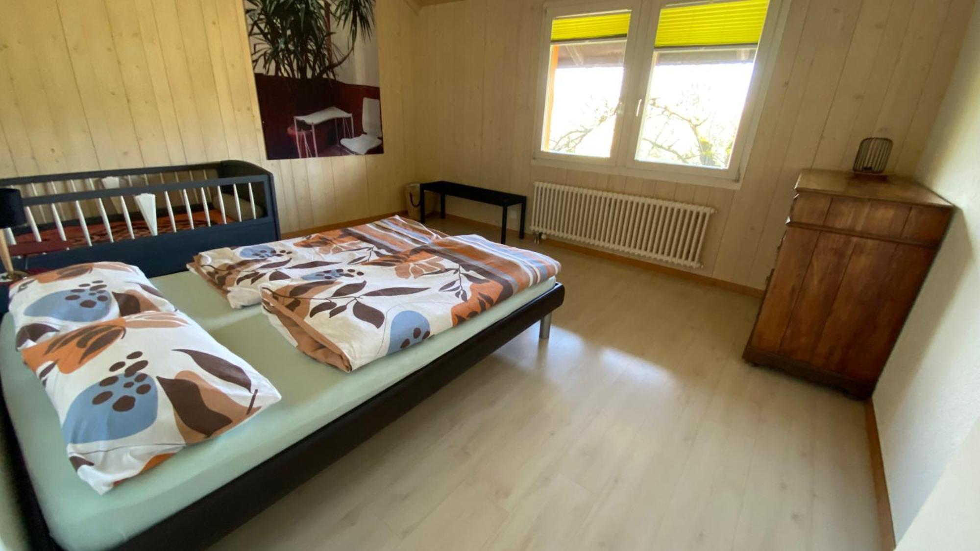 Naturnahe Familienwohnung Ruschegg Extérieur photo